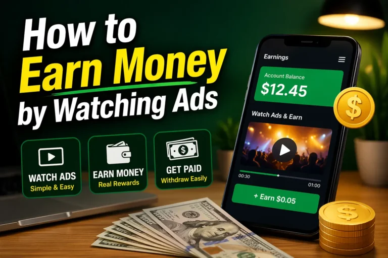 How to Earn Money by Watching Ads