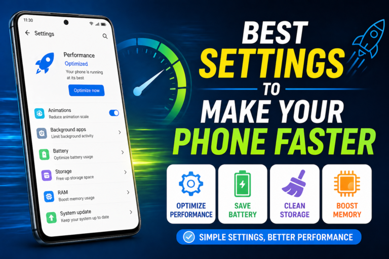 Best Settings to Make Your Phone Faster